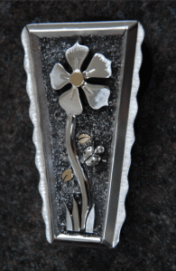 American Indian Flower pendant